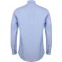 Henbury Men's modern l/s oxford shirt – regular fit blue