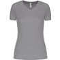 ProAct T-shirt de sport manches courtes col v femme - fine_grey - XL