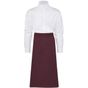 SG Accessories - Bistro Rome Medium Length Bistro Apron burgundy