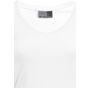 Promodoro Women´s Slim Fit V-Neck-T Long white