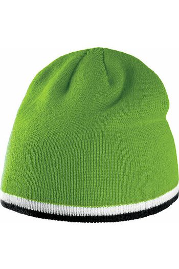 Image produit Bonnet bande bicolore contrastée