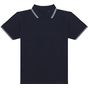 AWDis Just Polos Stretch tipped polo navy/white