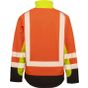 Result Recycled 3-layer printable 3-tone safety softshell fluorescent_yellow/orange/black