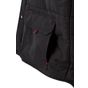 Velilla Gilet matelassé bicolore multipoches black/red