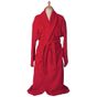 A&R Bathrobe Shawl Collar fire_red
