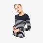 Kariban Pull marin femme