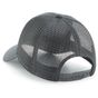 Beechfield Casquette filet urbaine à 6 panneaux réglable recyclée gris graphite