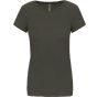 Kariban T-shirt col rond manches courtes femme dark_khaki