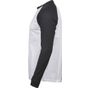 Tee Jays Baseball long sleeve tee white/black