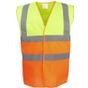 Yoko Gilet haute visibilité bicolore - hi_vis_yellow/orange - XL