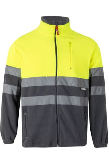 Image produit Veste polaire bicolore haute visibilité