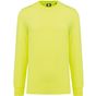 WK-Designed-To-Work T-shirt écoresponsable manches longues unisexe fluorescent_yellow