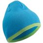 Myrtle Beach Beanie with Contrasting Border lime_green/royal
