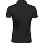 tee jays Women's pima cotton polo black