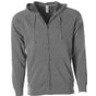 Independent Unisex Midweight Special Blend Raglan Zip Hood nickel