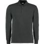 Kustom Kit Long Sleeve Polo Graphite