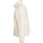 Build Your Brand Bonded Sherpa Jacket white_sand