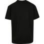 Build Your Brand Organic Heavy Oversize Tee black