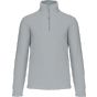 Kariban Enzo > Micropolaire col zippé homme snow_grey