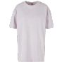Build Your Brand Ladies Oversized Acid Wash Tee soft_lilac