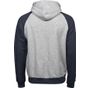 Tee Jays Two-tone hooded sweatshirt heather/navy