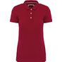 Kariban Polo vintage manches courtes femme vintage_dark_red