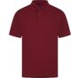 Henbury Men's coolplus polo shirt burgundy