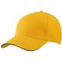 Myrtle Beach 5 Panel Sandwich Cap gold_yellow/navy