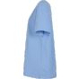 Build Your Brand Ladies Oversized Boyfriend Tee Powder blue