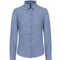 Kariban Chemise Oxford manches longues femme oxford_cobalt_blue