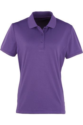 Polo piqué Coolchecker® pour femme