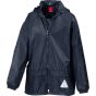 Result Junior waterproof jacket and trouser set navy