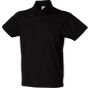 SF Clothing Men´s short sleeved stretch polo black