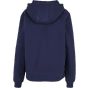 Build Your Brand Ladies Fluffy Hoody Navy
