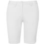 Kariban Bermuda chino femme white