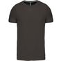 Kariban T-shirt col rond manches courtes homme dark_grey