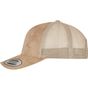 flexfit Suede Leather Trucker Cap khaki