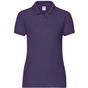 fruit of the loom 65/35 Polo Lady-Fit violet