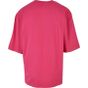 Build Your Brand Oversized Sleeve Tee hibiskus_pink