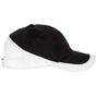 k-up Racing - casquette bicolore 6 panneaux black/white