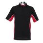 kustom kit Gamegear Track Polo black/red/white