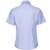 Russell Collection Ladies’ short sleeve tailored oxford shirt oxford_blue