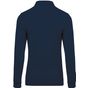 Kariban Polo piqué manches longues homme  navy