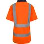 Pro RTX High Visibility Polo à visibilité renforcée hv_orange/navy