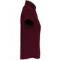 Kariban Chemise coton / élasthanne manches courtes femme wine