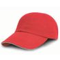 result Brushed Cotton Drill Cap red/putty