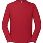fruit of the loom Iconic 195 Ringspun Premium Long Sleeve T rouge