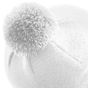 Beechfield Bonnet pompon original white