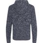 AWDis Ecologie Iguazu Sustainable Knitted Hoodie navy/heather_grey