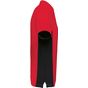 Kariban Polo bicolore FLAG Kariban red/black
